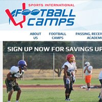 Sports International Football Camps website